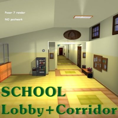 SCHOOL-Lobby-and-corridor