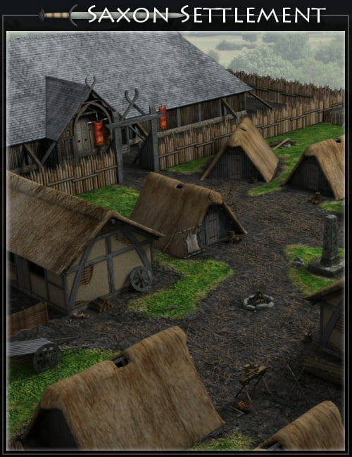 Saxon Settlement By Merlin