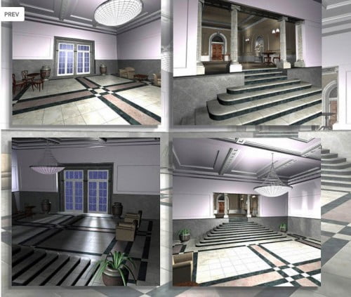 Grand Entrance Hall (Poser & OBJ)