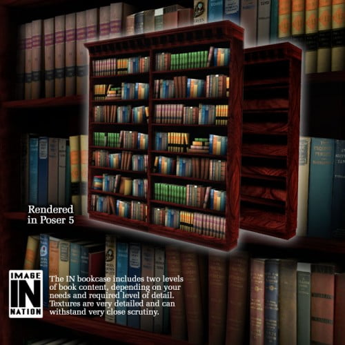 Formal Finery: Grandfather Clock & Bookcase