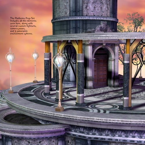 Elfen Citadel Platforms & catacomb