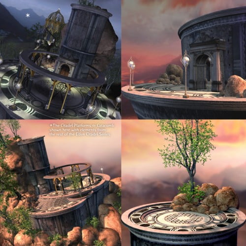 Elfen Citadel Platforms & catacomb
