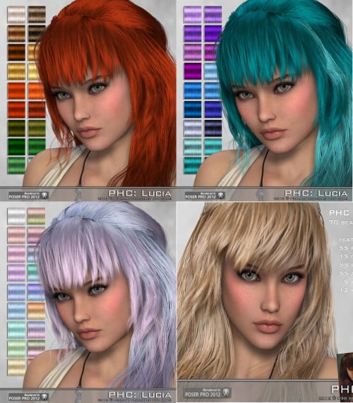 PHC: Lucia hair