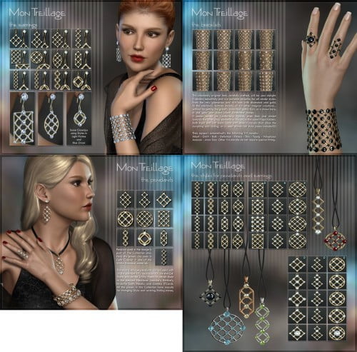 MonTreillage Jewelry