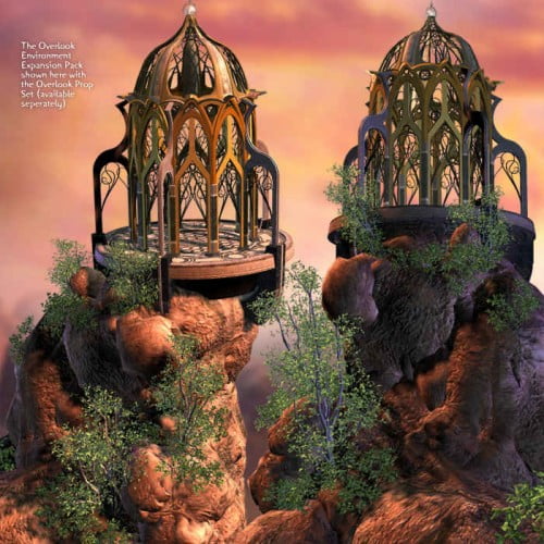 Elfen Citadel: Overlook Tower Environment Pack