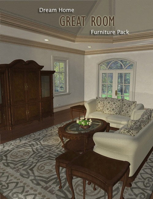Dream Home: Great Room Furniture -- London Dream Home: Great Room Furniture -- London