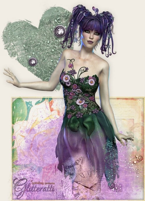 Glitteratti for Hoshi Hair