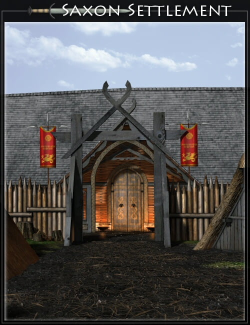 Saxon Settlement By Merlin