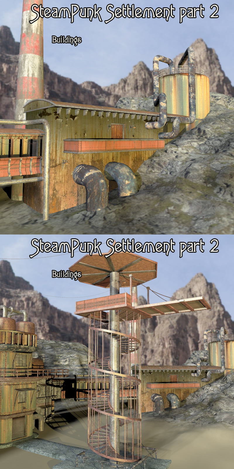 AJ Steampunk Settlement (part 2)