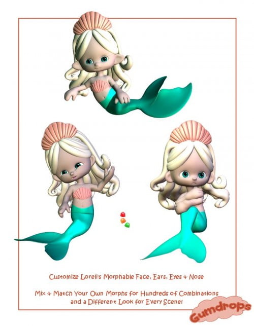 Gumdrops: Loreli the Mermaid