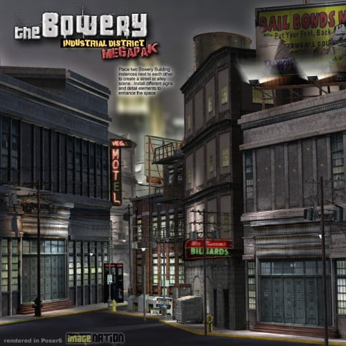 the Bowery: Industrial District Megapak
