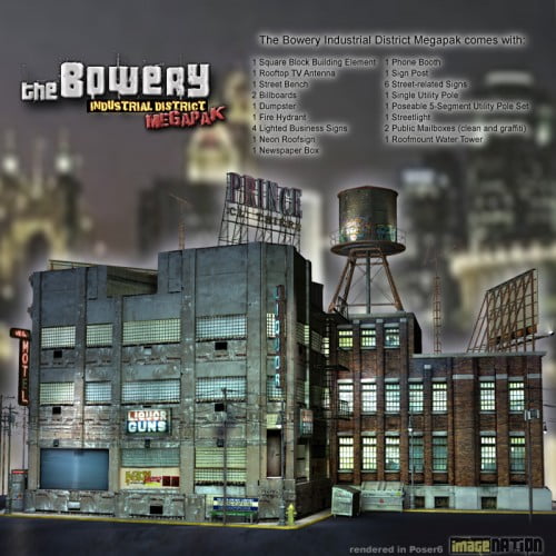 the Bowery: Industrial District Megapak