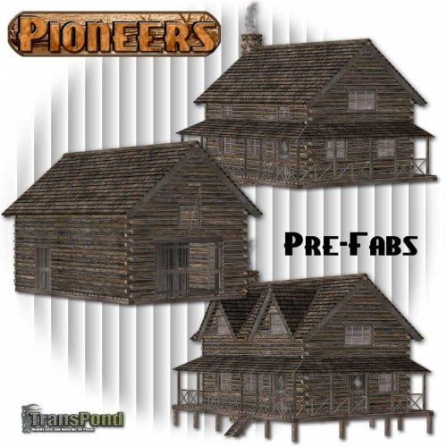 Log Cabin Construction Set ? Large Cabin Pack