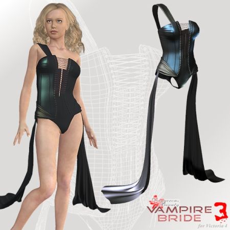 Dangerous Beauty: Vampire Bride 3 for V4