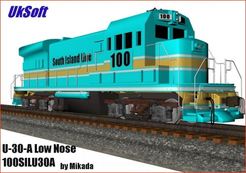 UkSoft's 100 SIL U-30-A ge locomotive UkSoft's 100 SIL U-30-A ge locomotive