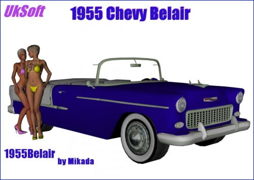 UkSoft Cars - 1955 Chevy Belair Series UkSoft Cars - 1955 Chevy Belair Series
