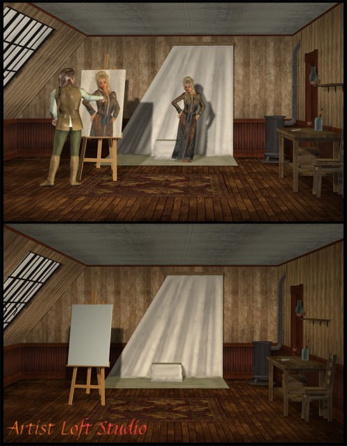 Artist Loft Studio Set