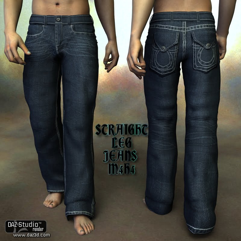 Sickle Straight Leg Jeans M4H4