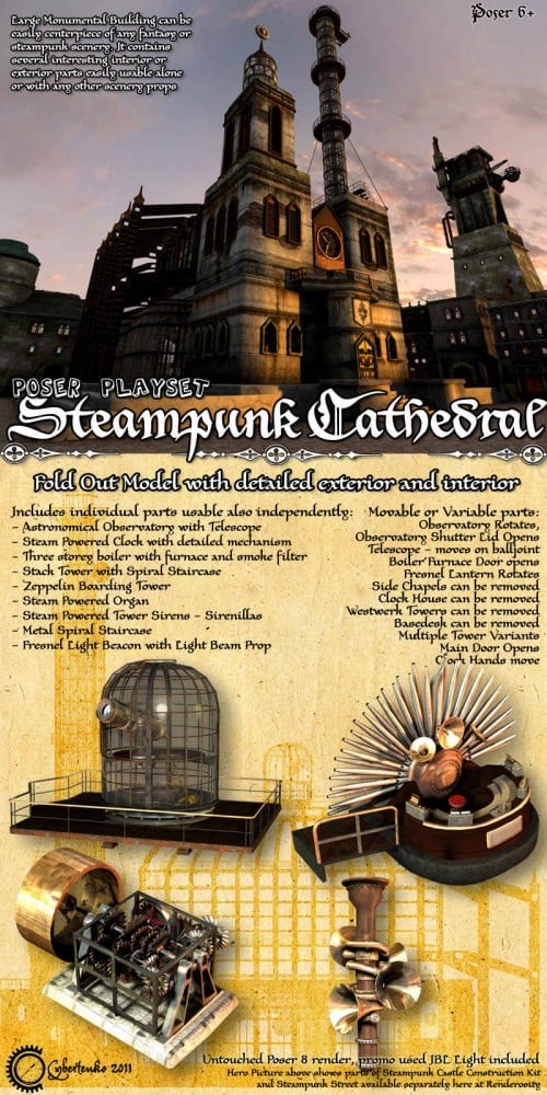Steampunk Cathedral Steampunk Cathedral