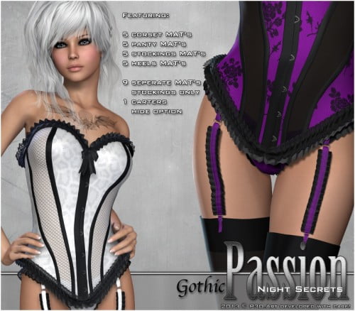 Gothic Passion for Night Secrets