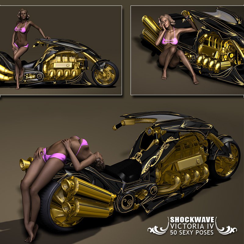 ShockWave: 50 V4 sexy Poses