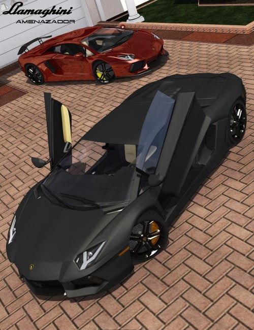 Llamaghini Amenazador