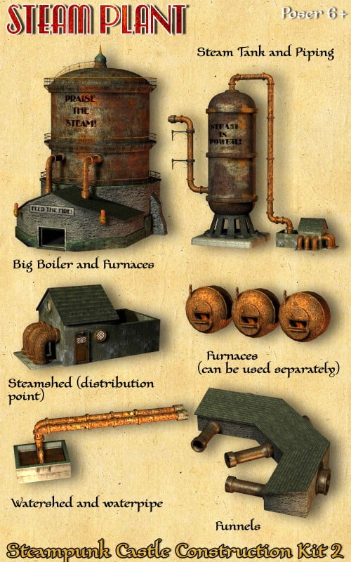 Steam Plant  - SP Castle 2