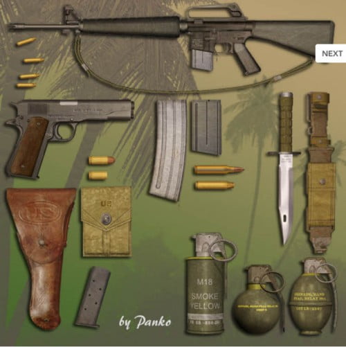 GI Combat Gear-M3_Vietnam