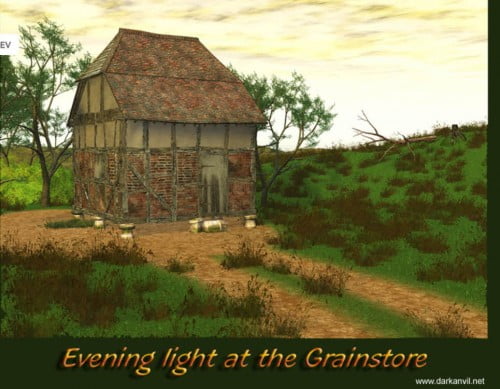 Timber Grainstore for Poser 4+