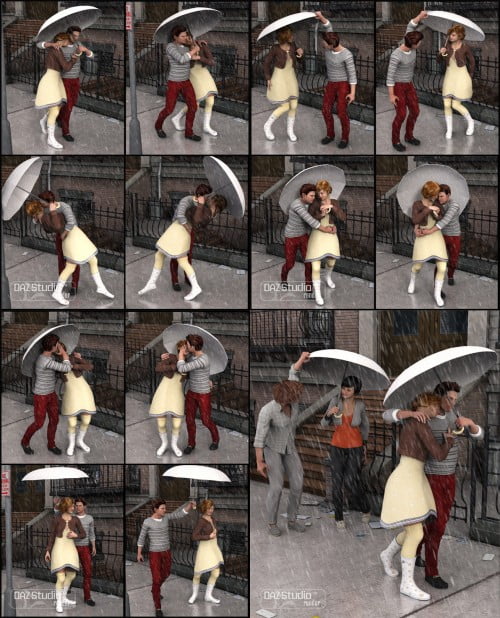 And Love Flowers Poses