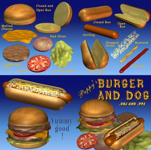 Burger And Dog