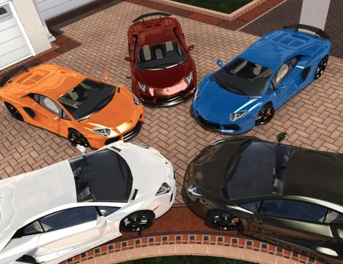 Llamaghini Amenazador