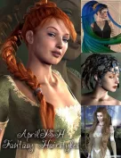 AprilYSH Fantasy Hairstyles