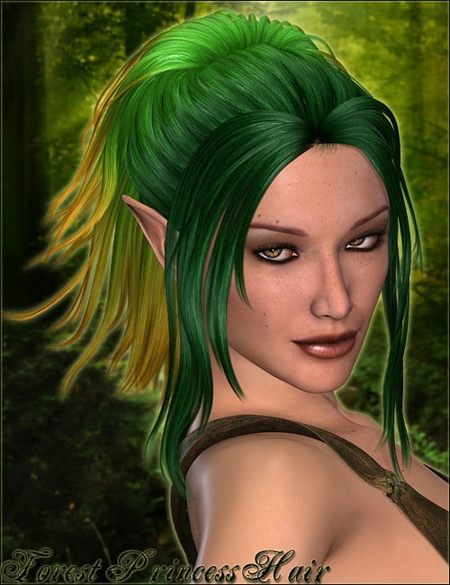 Forest Princess Hair