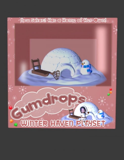 Gumdrops: Winter Haven Playset