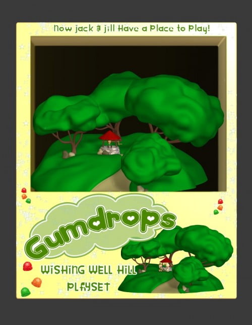Gumdrops: Wishing Well Hill Playset