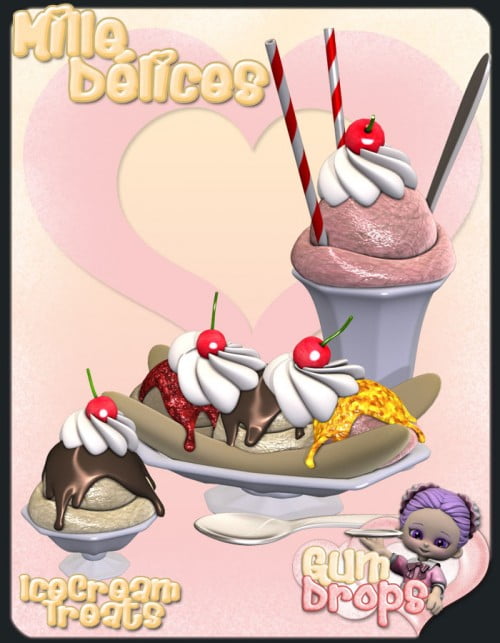 Gumdrops: Mille Delices - IceCream Treats