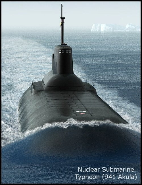 Nuclear submarine Typhoon