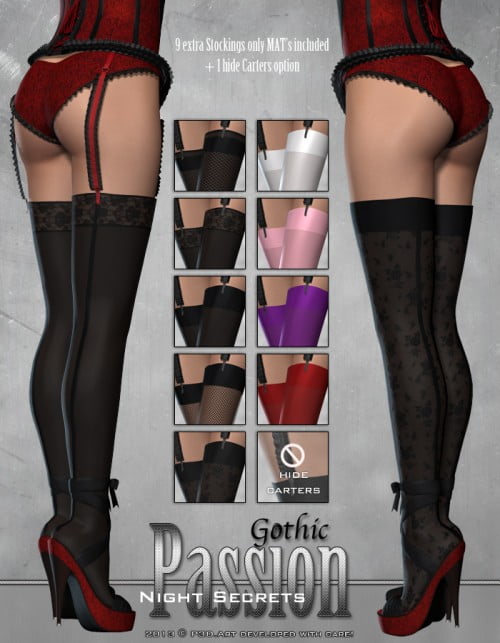 Gothic Passion for Night Secrets