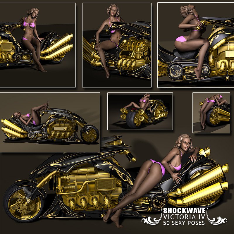 ShockWave: 50 V4 sexy Poses