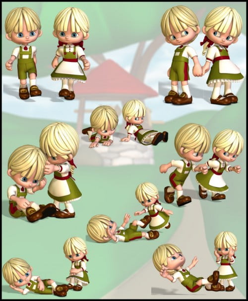 Head Over Heels Poses For GumDrops