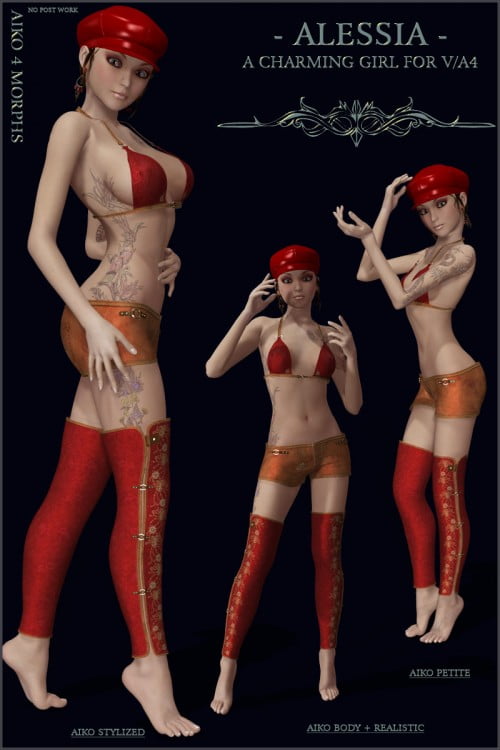 – Alessia – A charming Girl for V/A4 BUNDLE