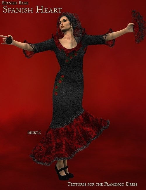 Spanish Rose -- Spanish Heart