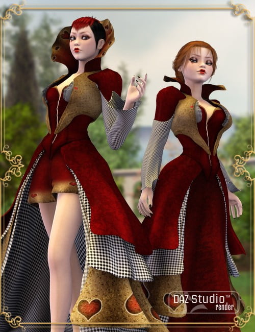 Wonderland Queen of Hearts Unimesh Fits