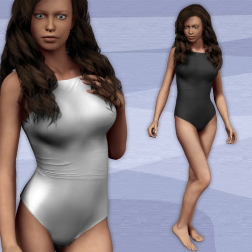 Perfect Shape Swimsuit for V4(Poser)