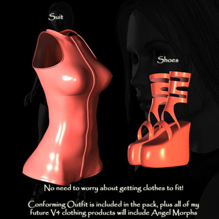 Angel: Custom Character and Outfit for V4