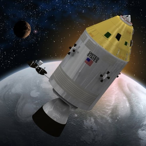 Apollo Spacecraft (for Poser)