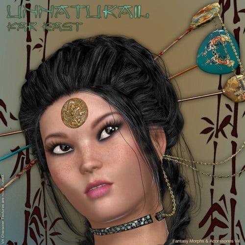 UnNatural 3 Far East - Morphs & Accessories V4