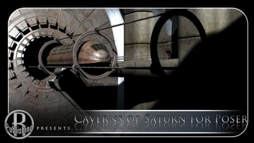 Caverns of Saturn (Poser & OBJ)