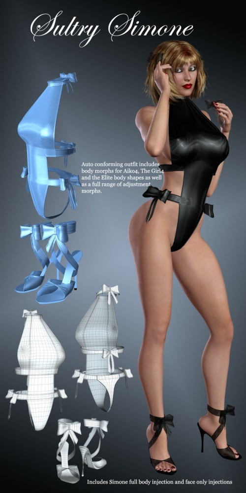 Sultry Simone for V4